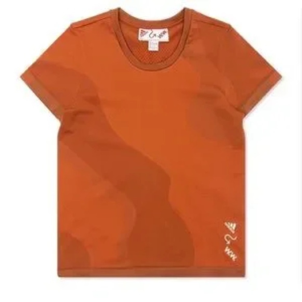 Adidas Originals X Wood Wood 25/7 Women’s Tee Fox Red size small